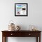 ArtToFrames Collage Photo Picture Frame with 4 - 4x6 inch Openings, Framed in Black with Over 62 Mat Color Options and Regular Glass (CSM-3926-178)